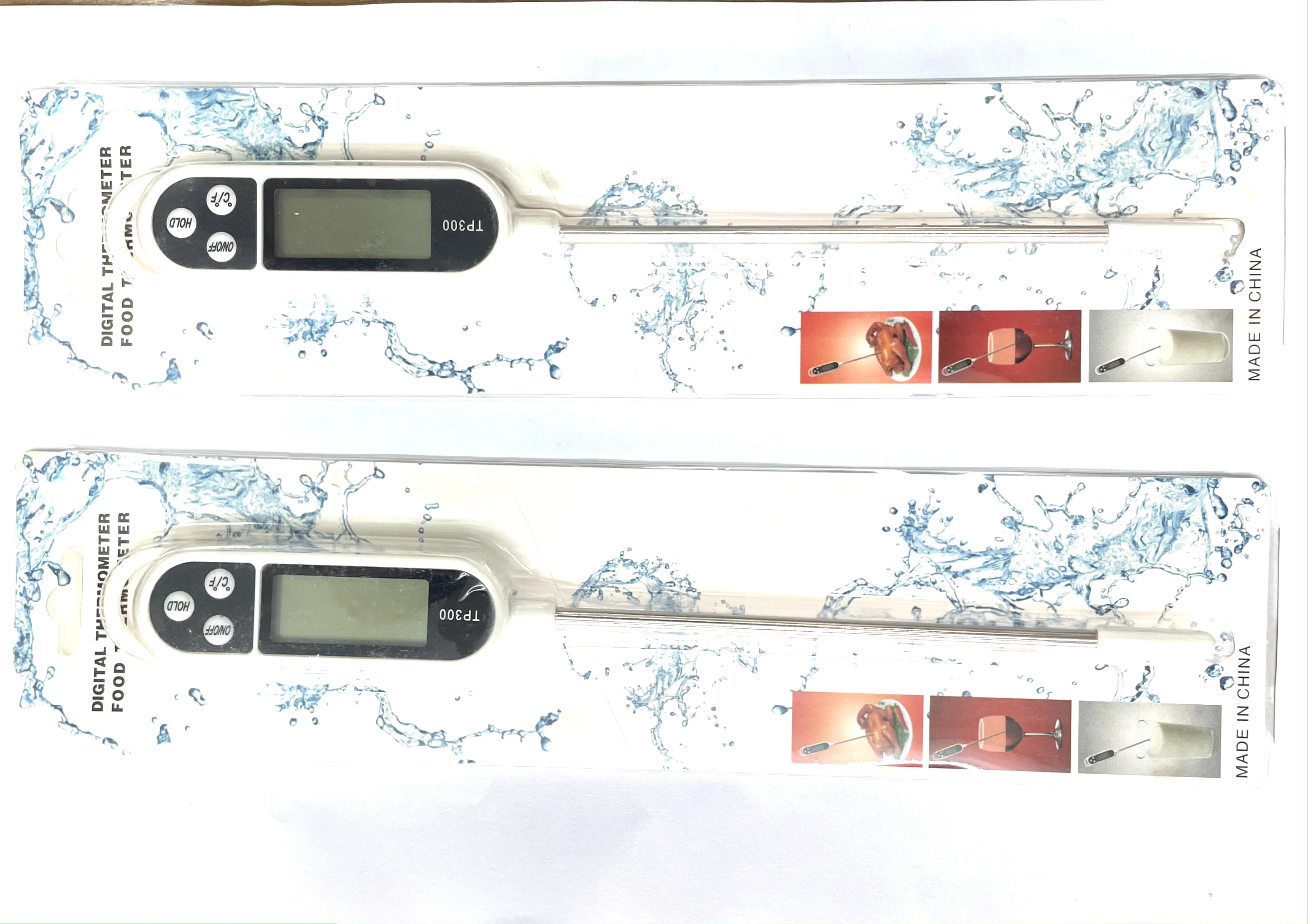 Digital Food Thermometer for Water, Kitchen and Lab Use TP300 